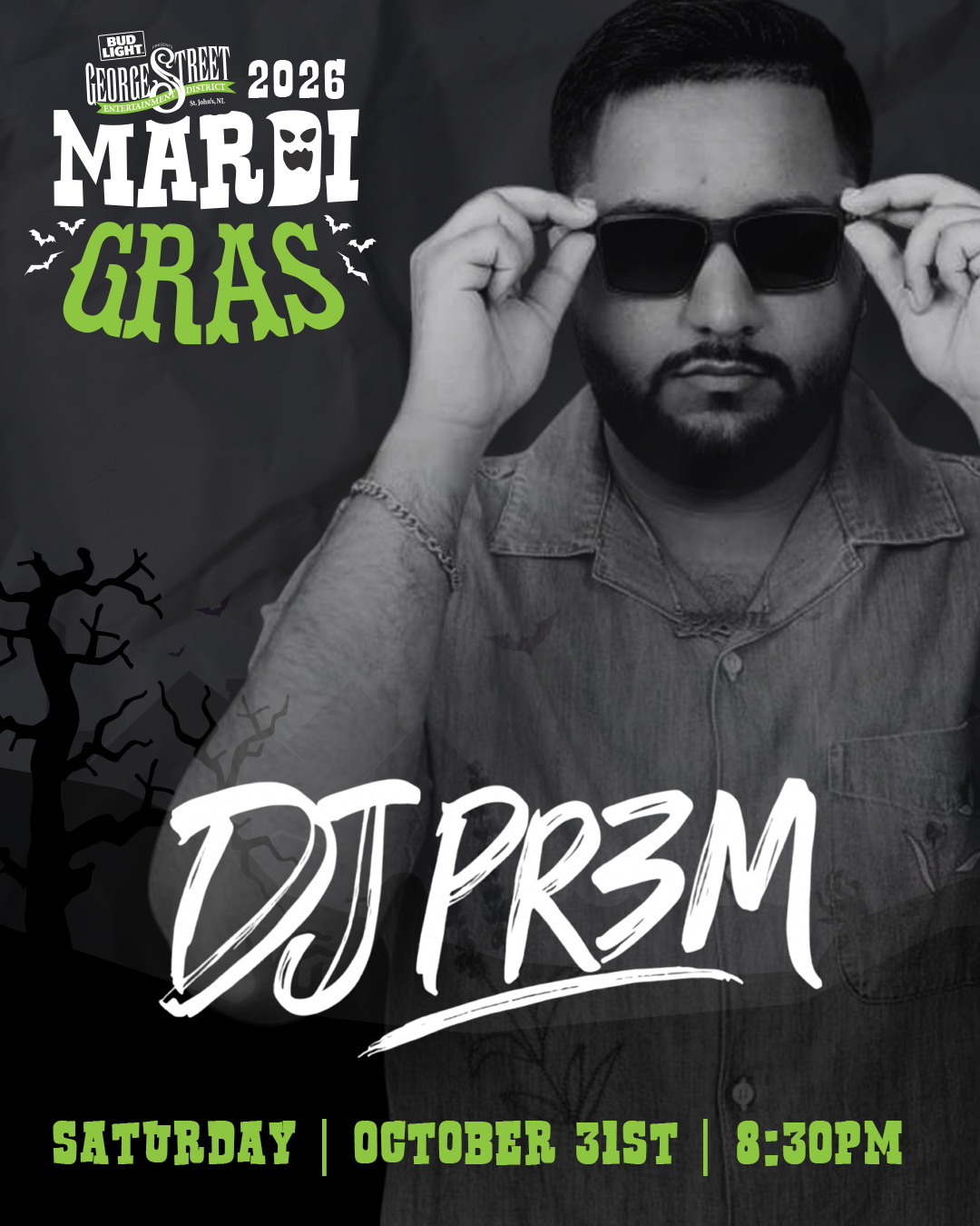 GSA Mardi Gras 2026 - DJ PR3M